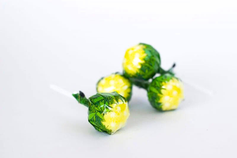 Lollipops canapa e mango - Bongae
