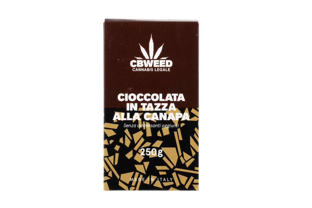 CIOCCOLATA IN TAZZA ALLA CANAPA - Bongae