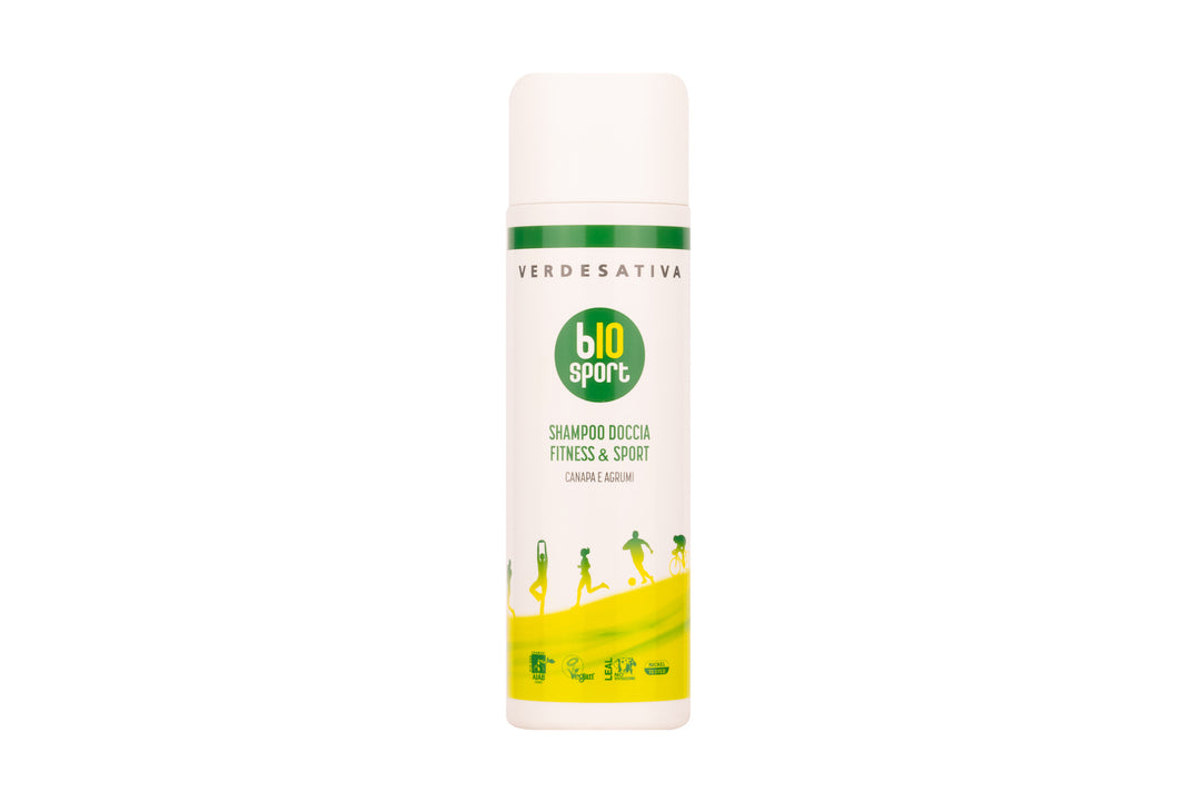 Shampoo Doccia Fitness & Sport- 100% naturale e bio degradabile - Bongae