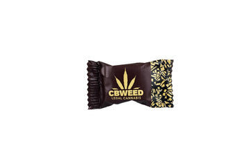 Cioccolatino fondente con semi di canapa