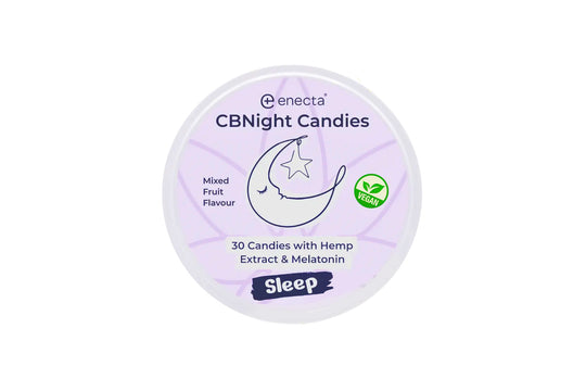 CBNIGHT CANDIES - CARAMELLE ALLA CANAPA E MELATONINA - BONGAE
