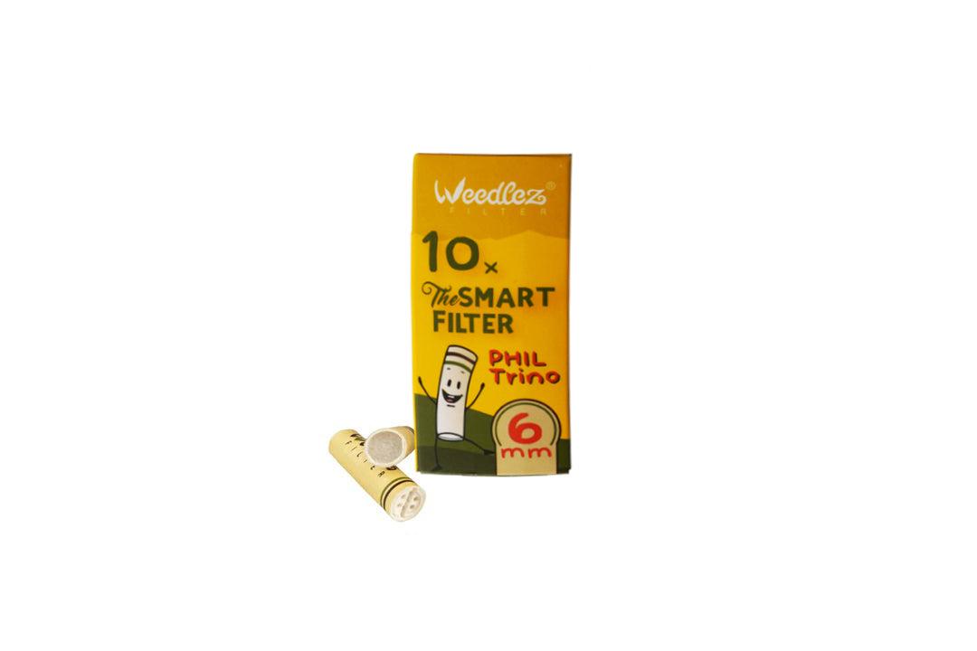 Filtri ai carboni attivi 6mm - confezione da 10 pezzi - bongae