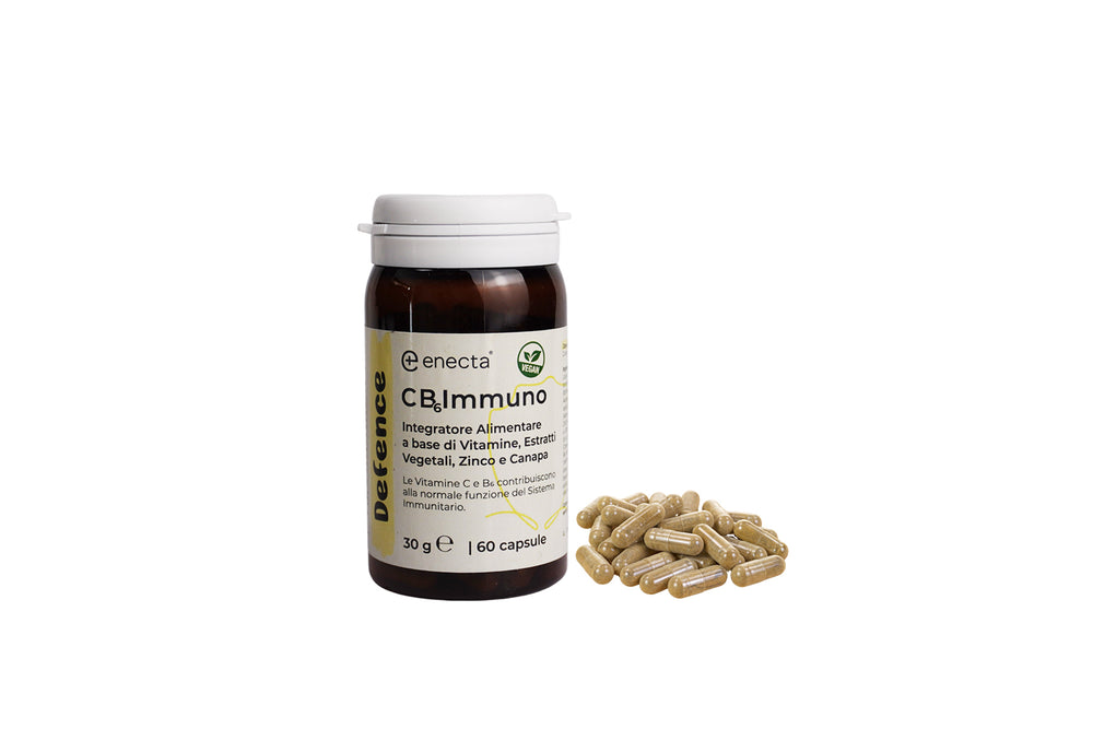 Integratore alimentare Vitamina C Zinco e Canapa - Bongae