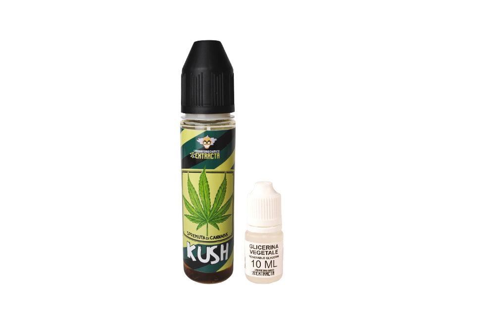 LIQUIDO SVAPO KUSH CON GLICERINA VEGETALE - BONGAE