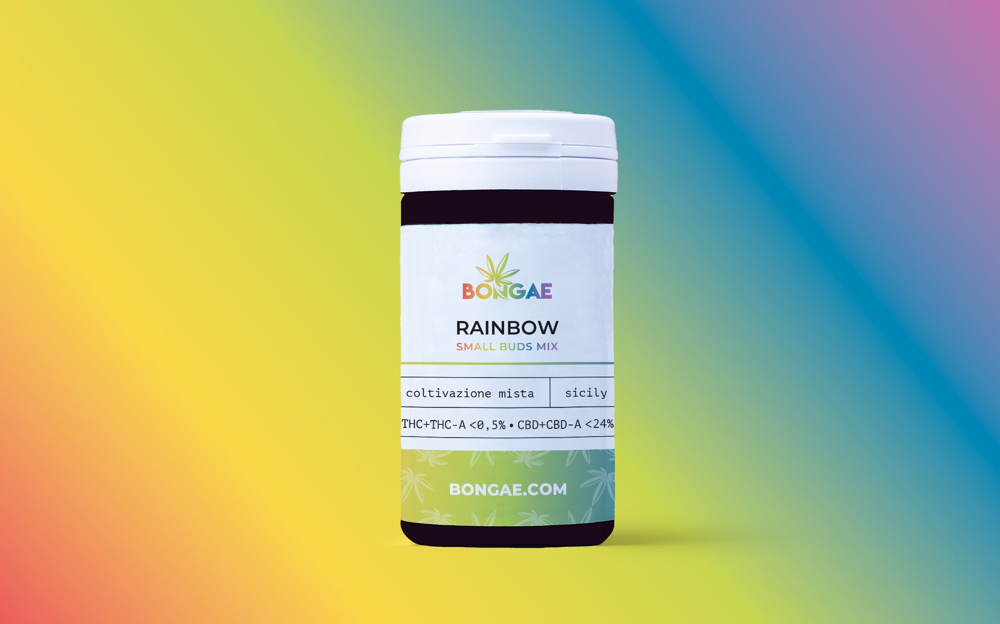 Rainbow Cannabis Light CBD 21% - Bongae 