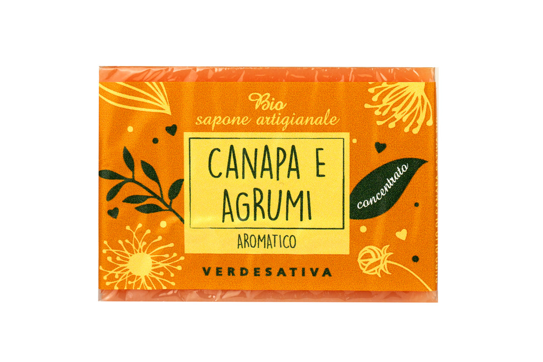 Sapone Canapa e Agrumi - 100% Ecosostenibile - Bongae 