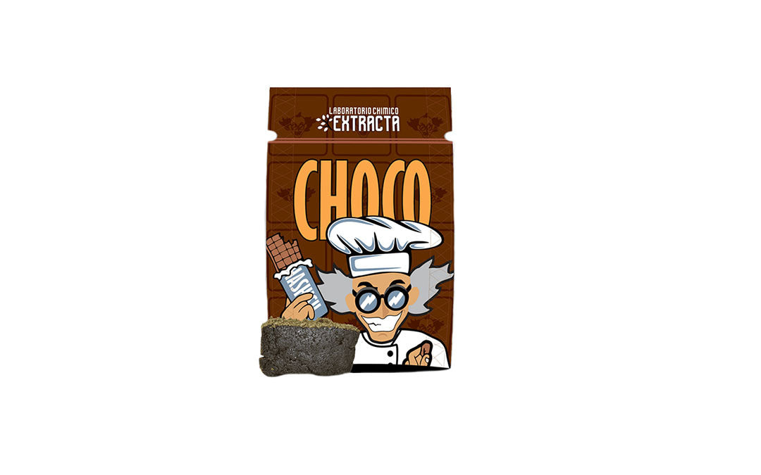 Packaging Hashish choco hash CBD 20%