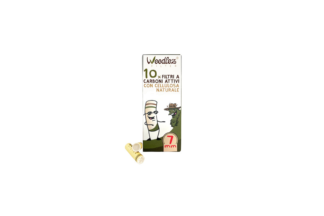 filtri ai carboni attivi confezione da 10 pz - 7mm