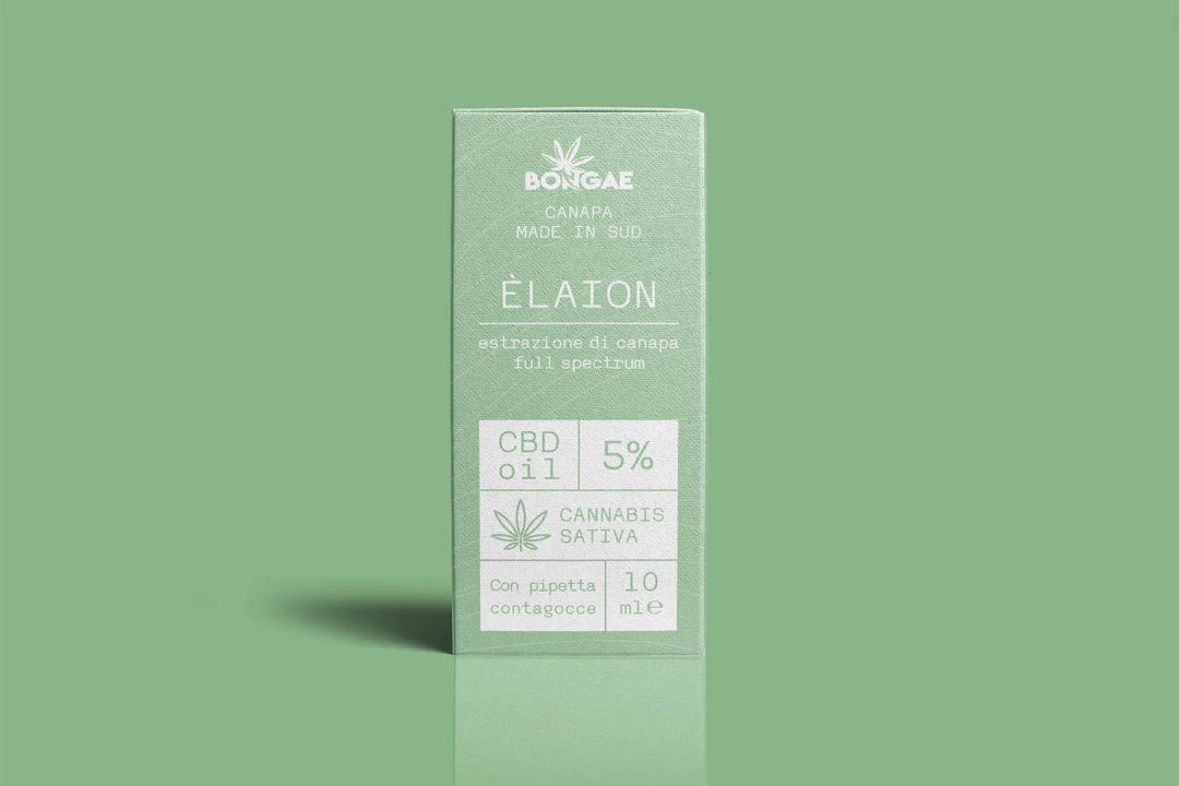 Cbd Oil Elaion  5 % - 10 ml - Bongae 