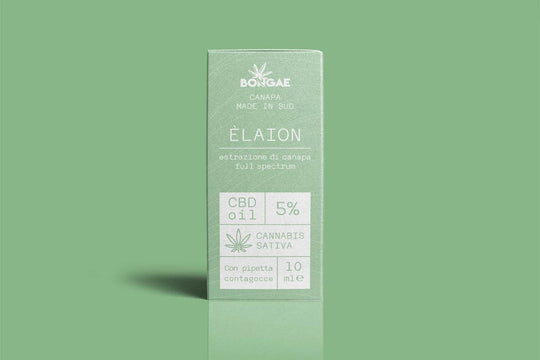 Cbd Oil Elaion  5 % - 10 ml - Bongae 