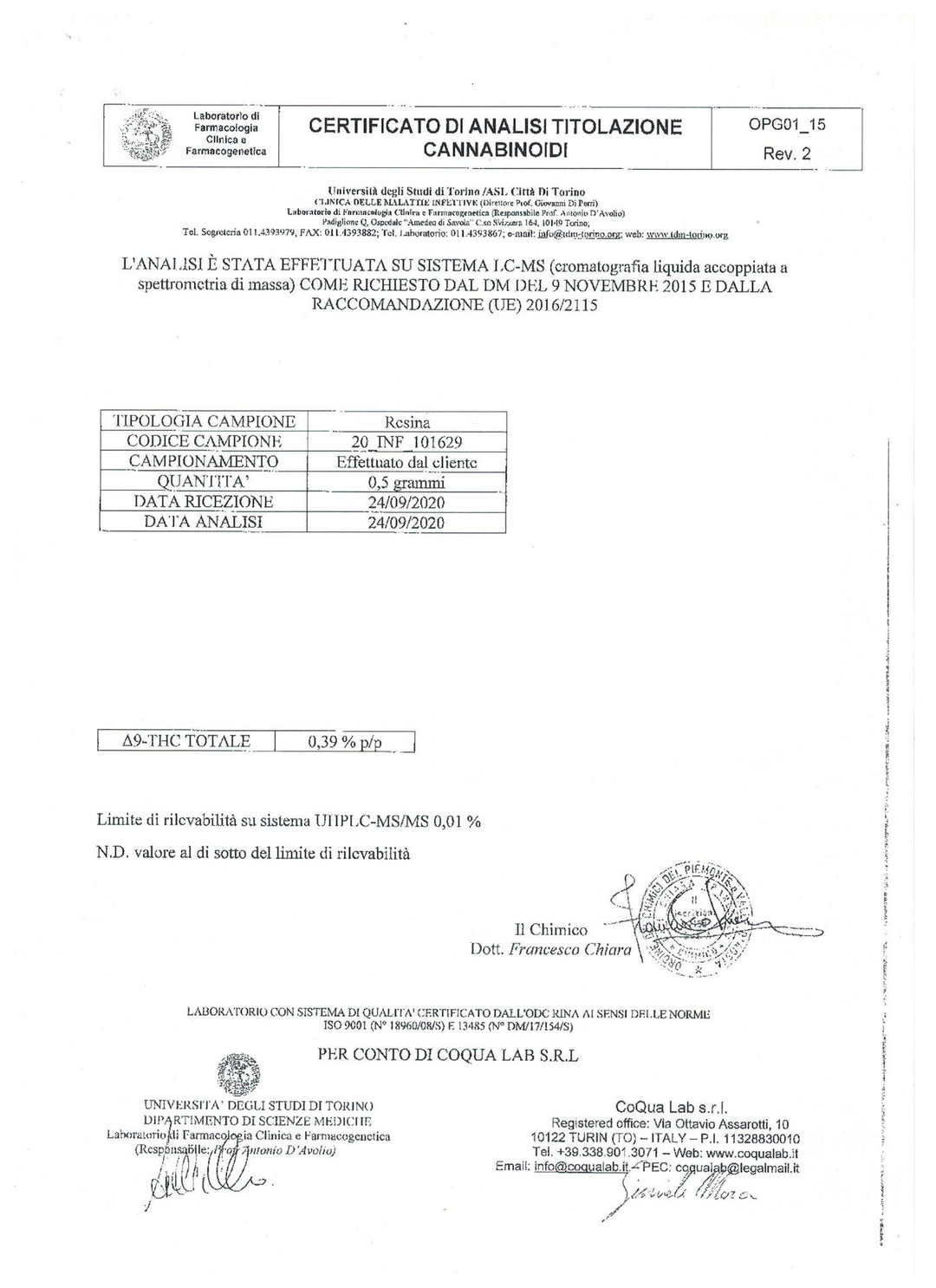 CHARAS CBD > 18 % ~ | Resina di Cannabis Light - Bongae 