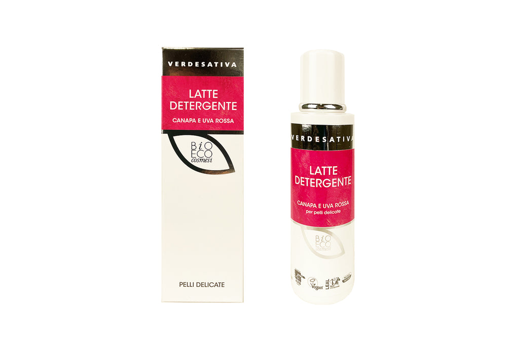 Latte Detergente - Canapa e Uva Rossa - Bongae 