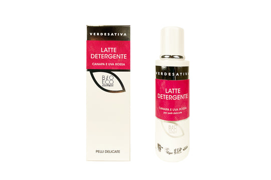 Latte Detergente - Canapa e Uva Rossa - Bongae 