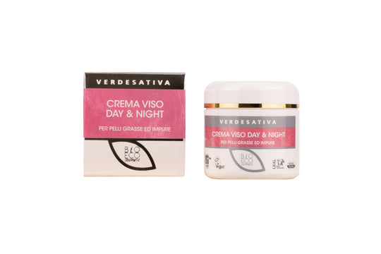 Crema viso Day & Night – Bio attiva 100% naturale - Bongae 