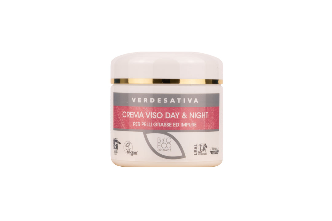 Crema viso Day & Night – Bio attiva 100% naturale - Bongae 