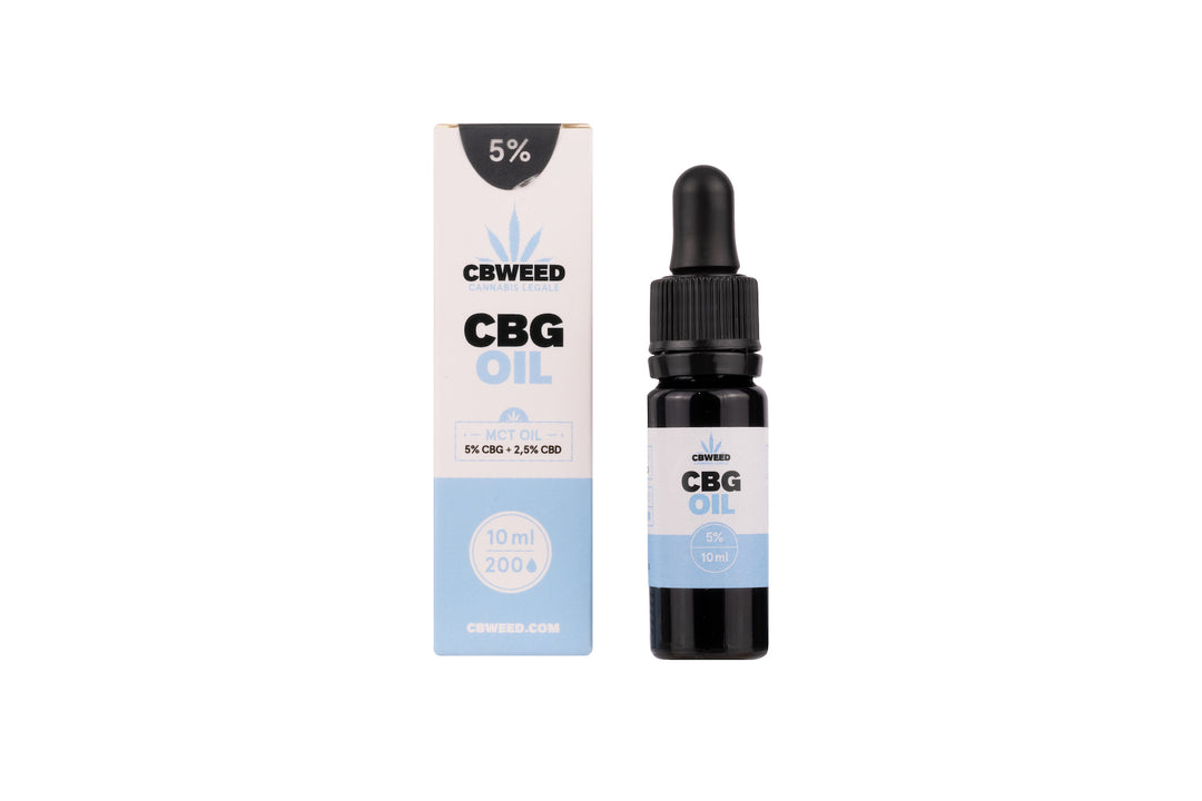 OLIO AL CBG 5% - Cbweed - 10 ml - Bongae 