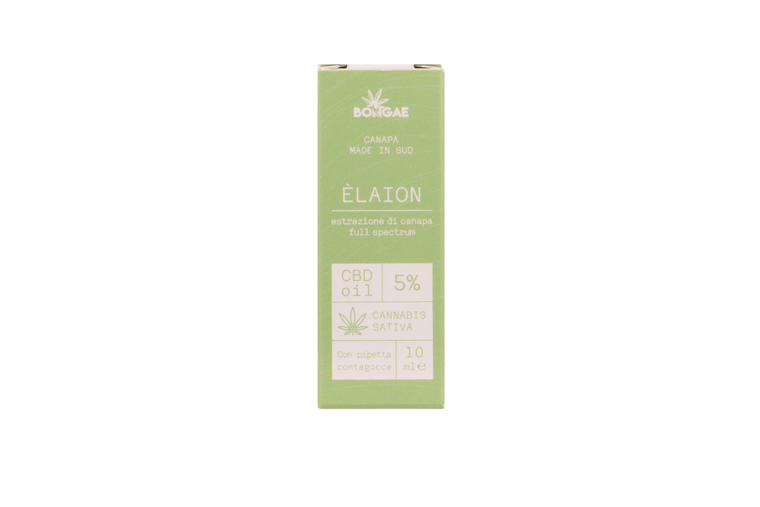 CBD OIL -  Elaion  5 % - 10 ml - Bongae 