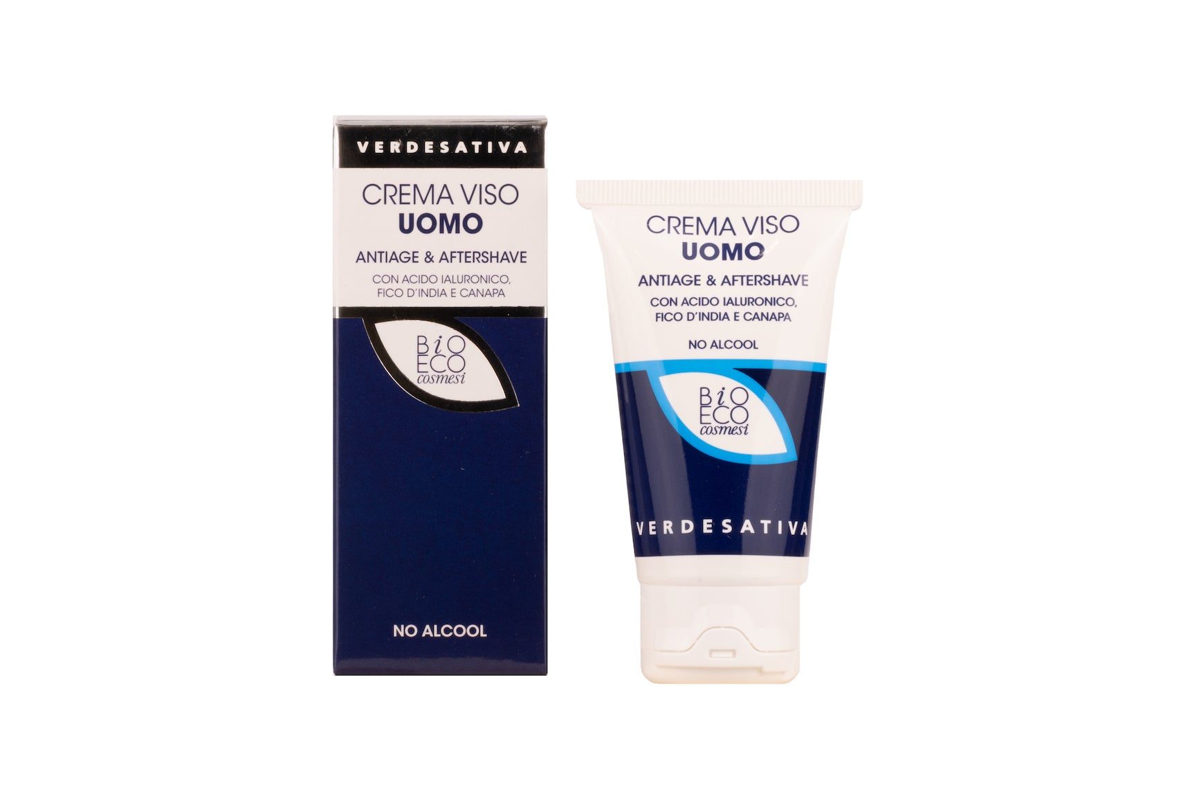 Crema Viso Uomo Antiage & Aftershave - Bongae
