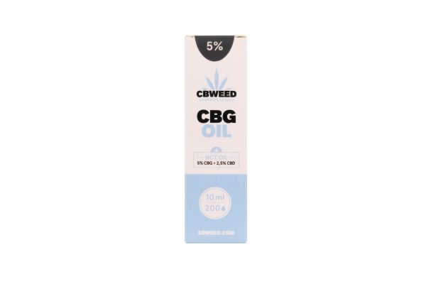 OLIO AL CBG 5% - Cbweed - 10 ml - Bongae