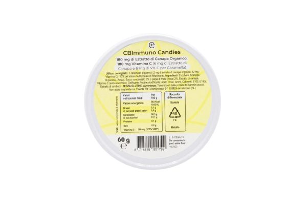 CBImmuno Candies, Caramelle alla canapa - Bongae